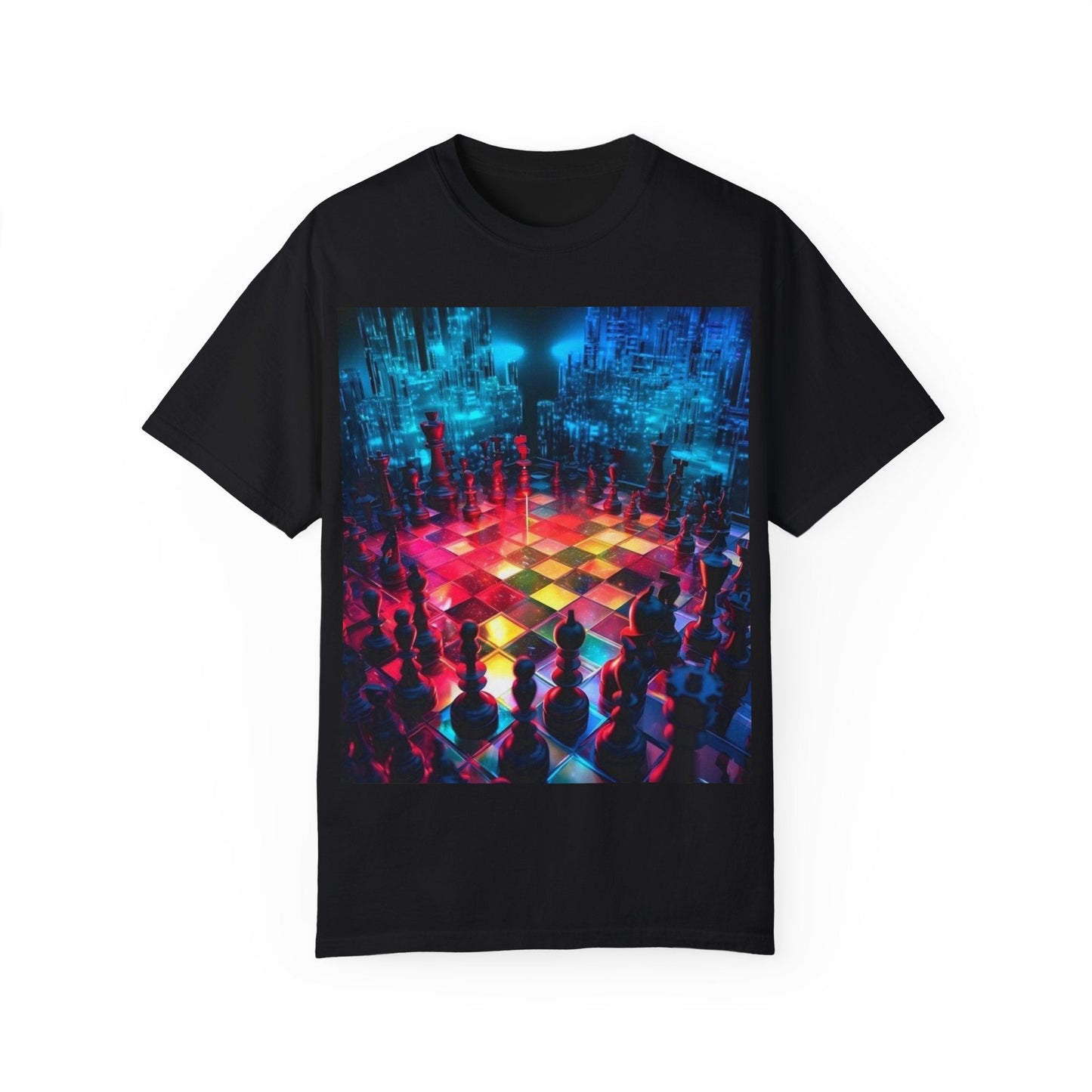Cosmic Timekeeper T-Shirt, Unisex Graphic Tee, Universe Inspired Apparel, Celestial Art Shirt, Gift for Space Lovers, Unique Wearable Art