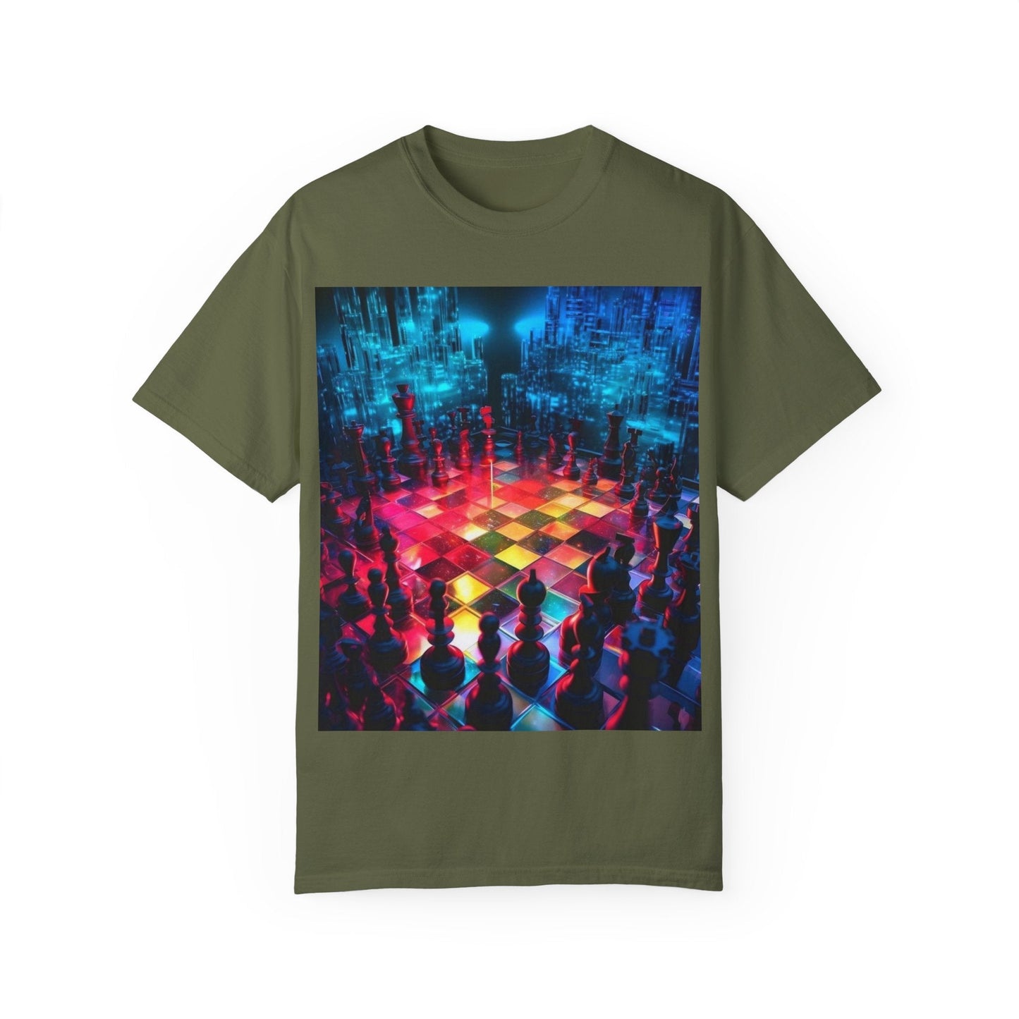 Cosmic Timekeeper T-Shirt, Unisex Graphic Tee, Universe Inspired Apparel, Celestial Art Shirt, Gift for Space Lovers, Unique Wearable Art