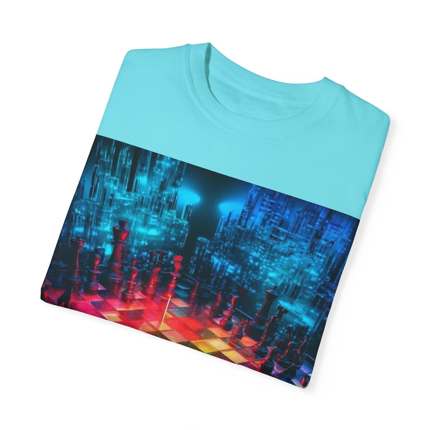 Cosmic Timekeeper T-Shirt, Unisex Graphic Tee, Universe Inspired Apparel, Celestial Art Shirt, Gift for Space Lovers, Unique Wearable Art