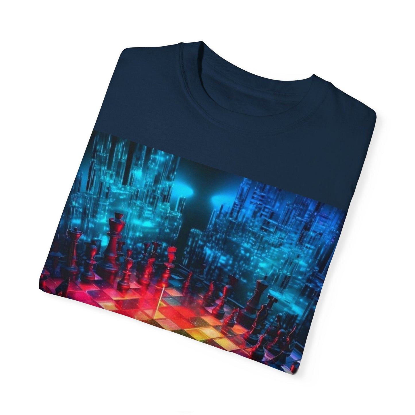 Cosmic Timekeeper T-Shirt, Unisex Graphic Tee, Universe Inspired Apparel, Celestial Art Shirt, Gift for Space Lovers, Unique Wearable Art