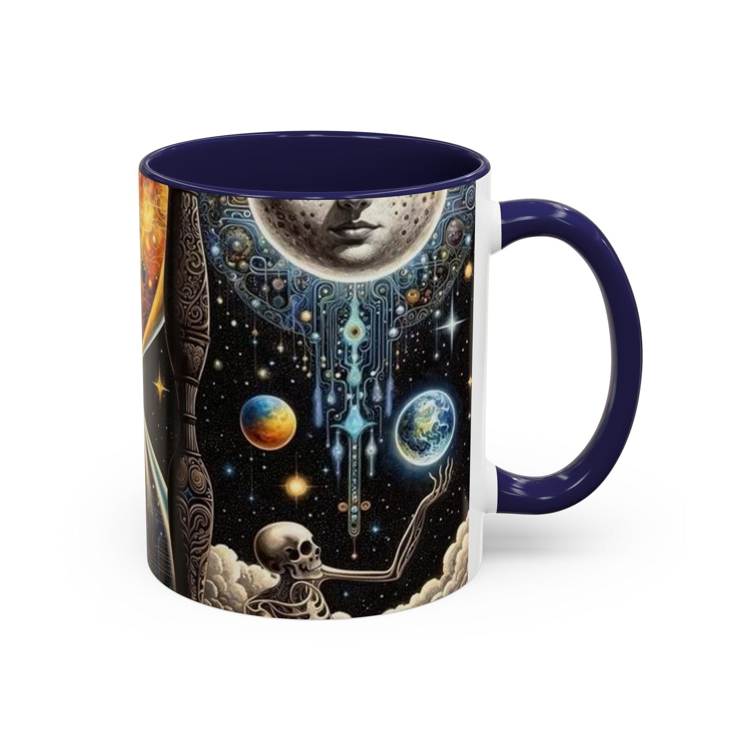 Cosmic  Coffee Mug, Space Art Mug, Galaxy Mug, Astral Travel Gift, Unique Coffee Cup for Astronomers, Sci-Fi Lovers
