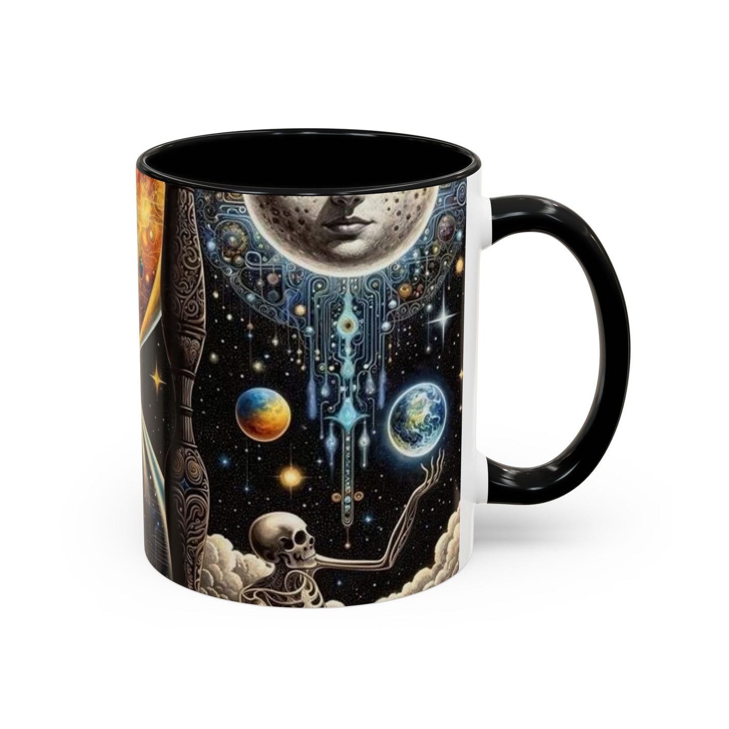 Cosmic  Coffee Mug, Space Art Mug, Galaxy Mug, Astral Travel Gift, Unique Coffee Cup for Astronomers, Sci-Fi Lovers