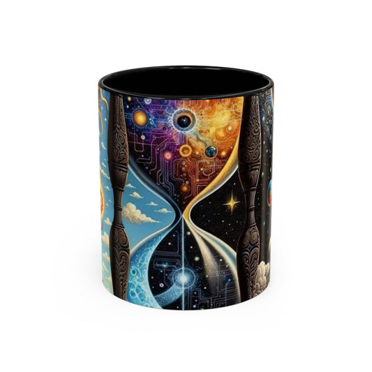 Cosmic  Coffee Mug, Space Art Mug, Galaxy Mug, Astral Travel Gift, Unique Coffee Cup for Astronomers, Sci-Fi Lovers