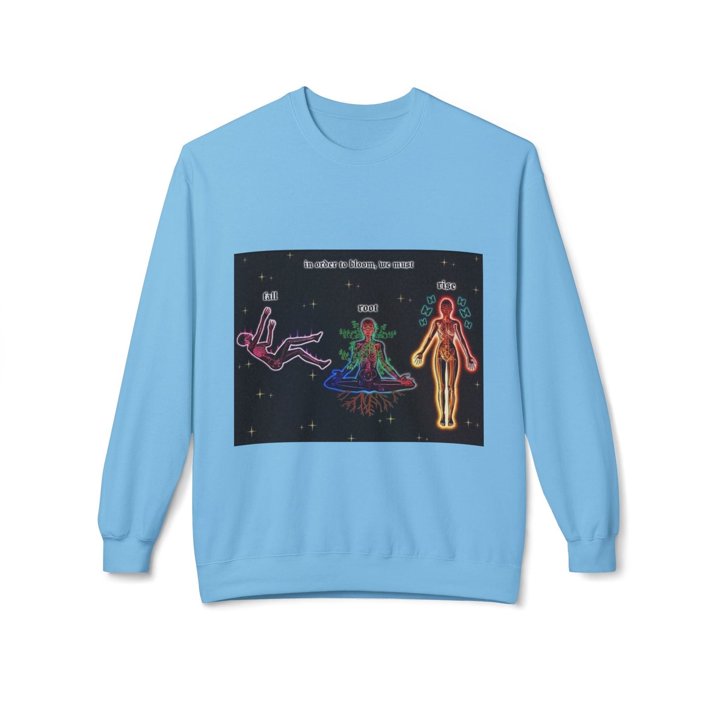 Cosmic Vibes Unisex Fleece Sweatshirt - Explore Your Inner Self