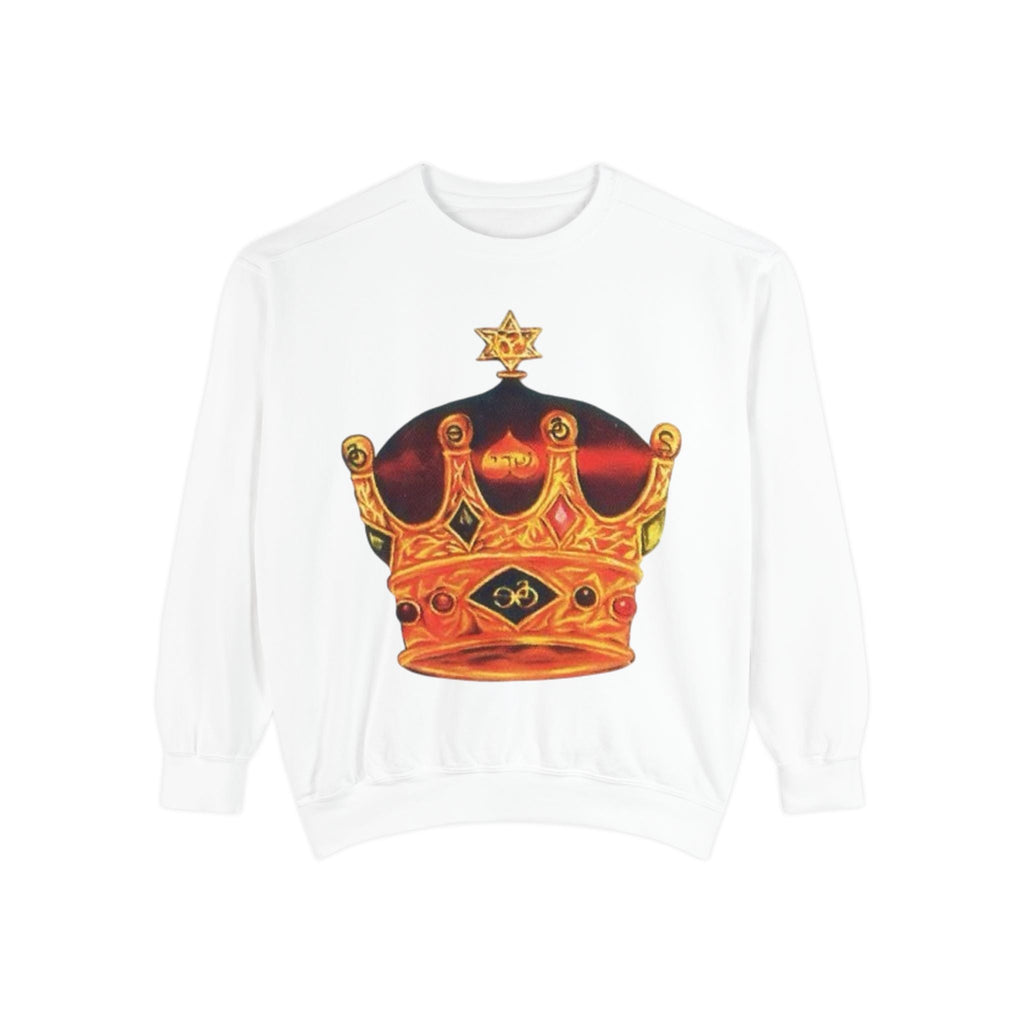 Crown Graphic Unisex Sweatshirt - Stylish & Comfortable