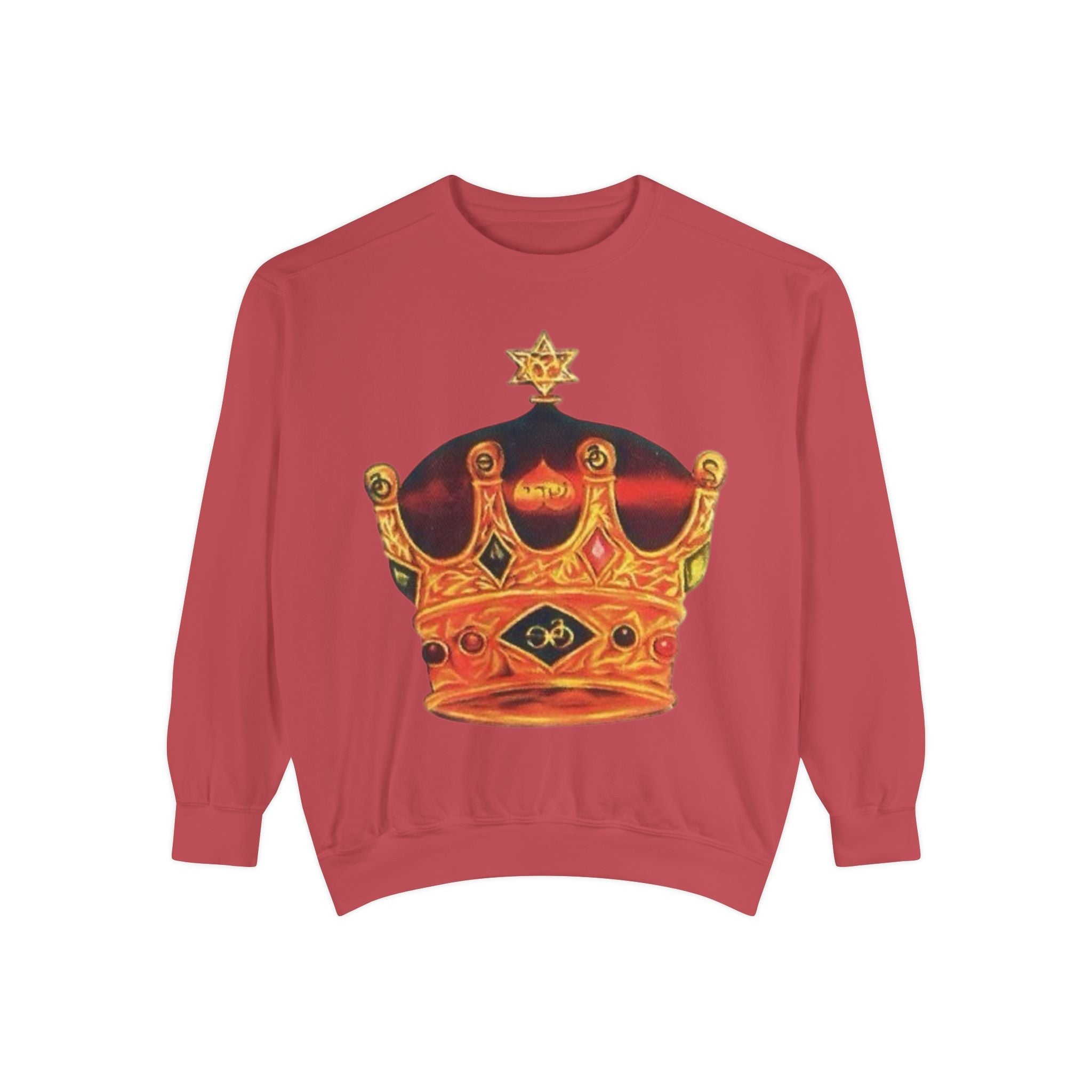 Crown Graphic Unisex Sweatshirt - Stylish & Comfortable