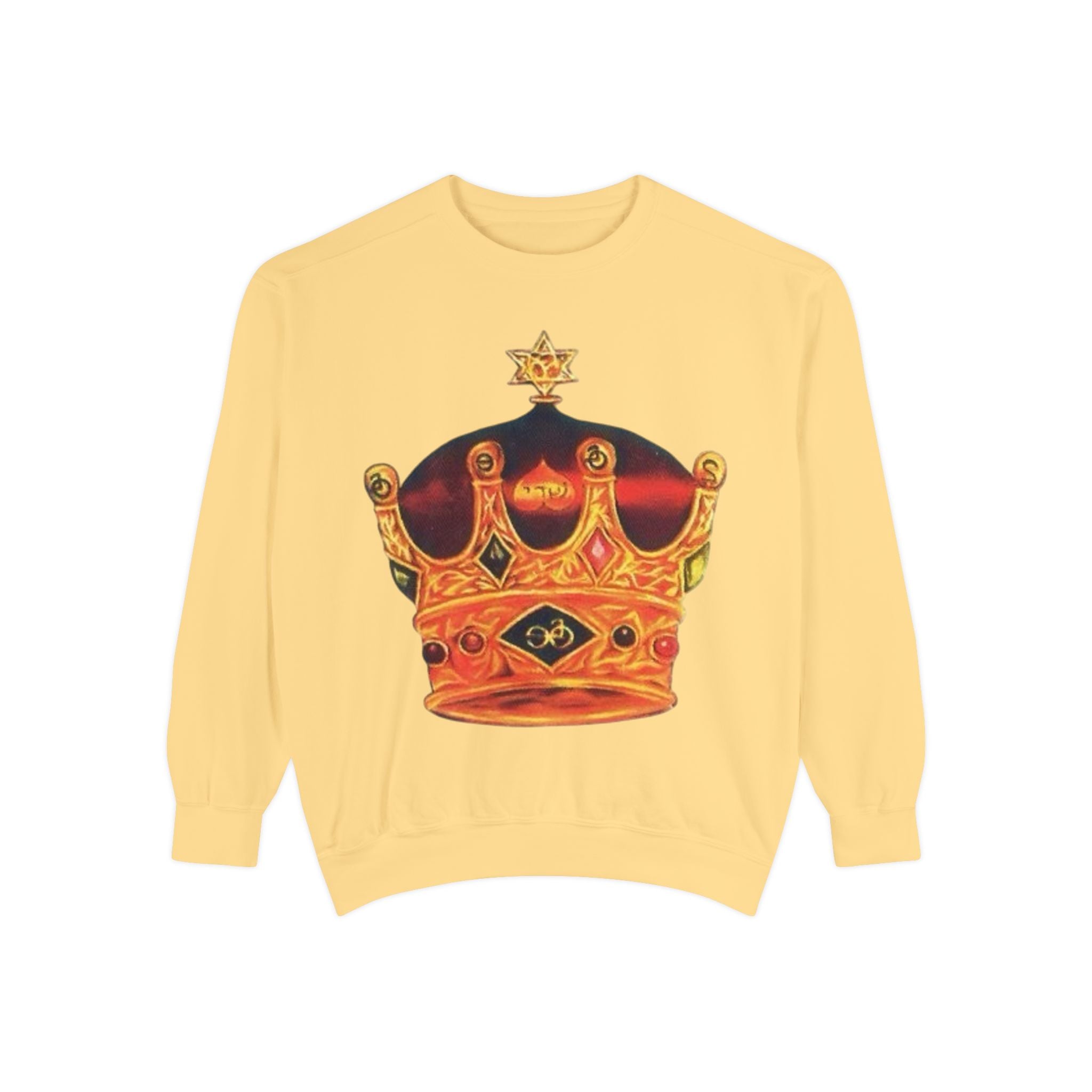 Crown Graphic Unisex Sweatshirt - Stylish & Comfortable