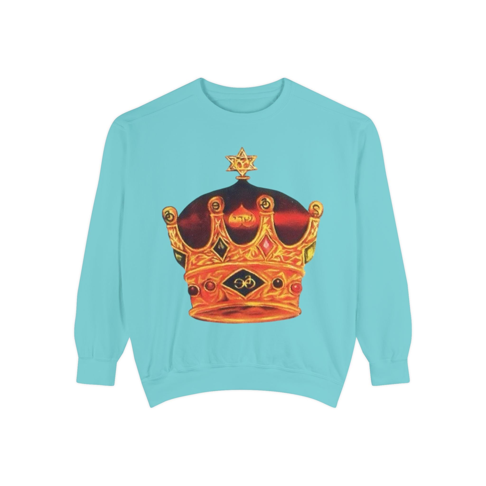 Crown Graphic Unisex Sweatshirt - Stylish & Comfortable