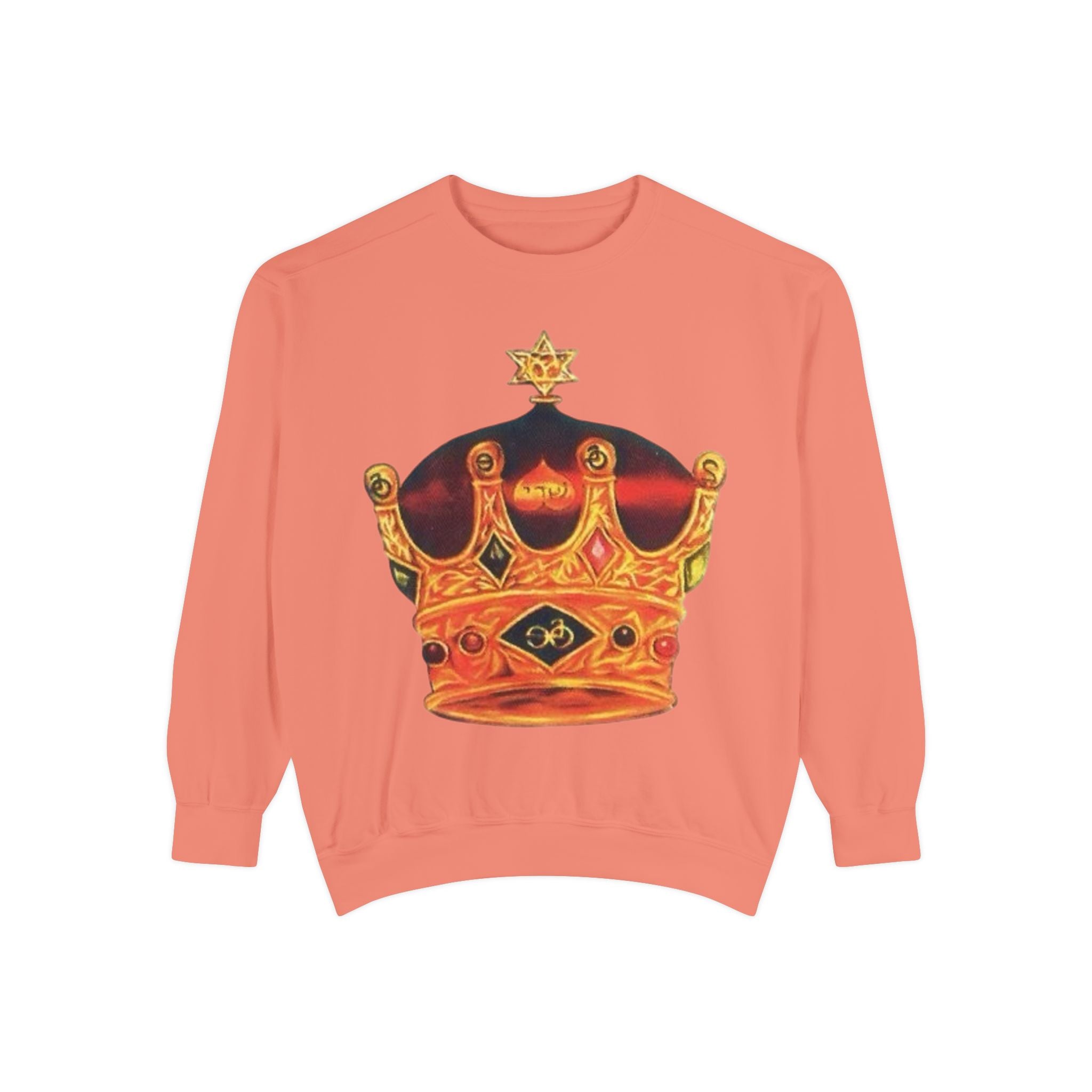 Crown Graphic Unisex Sweatshirt - Stylish & Comfortable