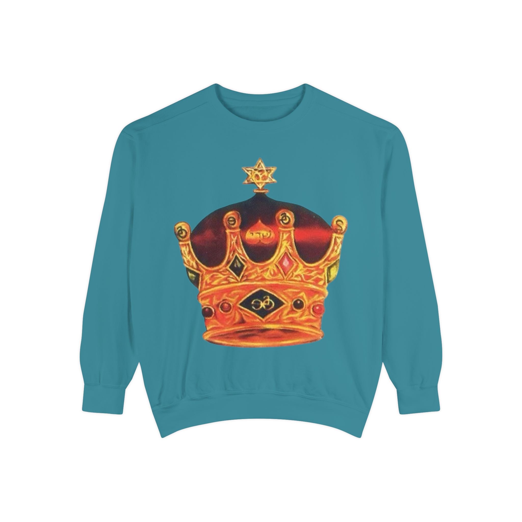 Crown Graphic Unisex Sweatshirt - Stylish & Comfortable
