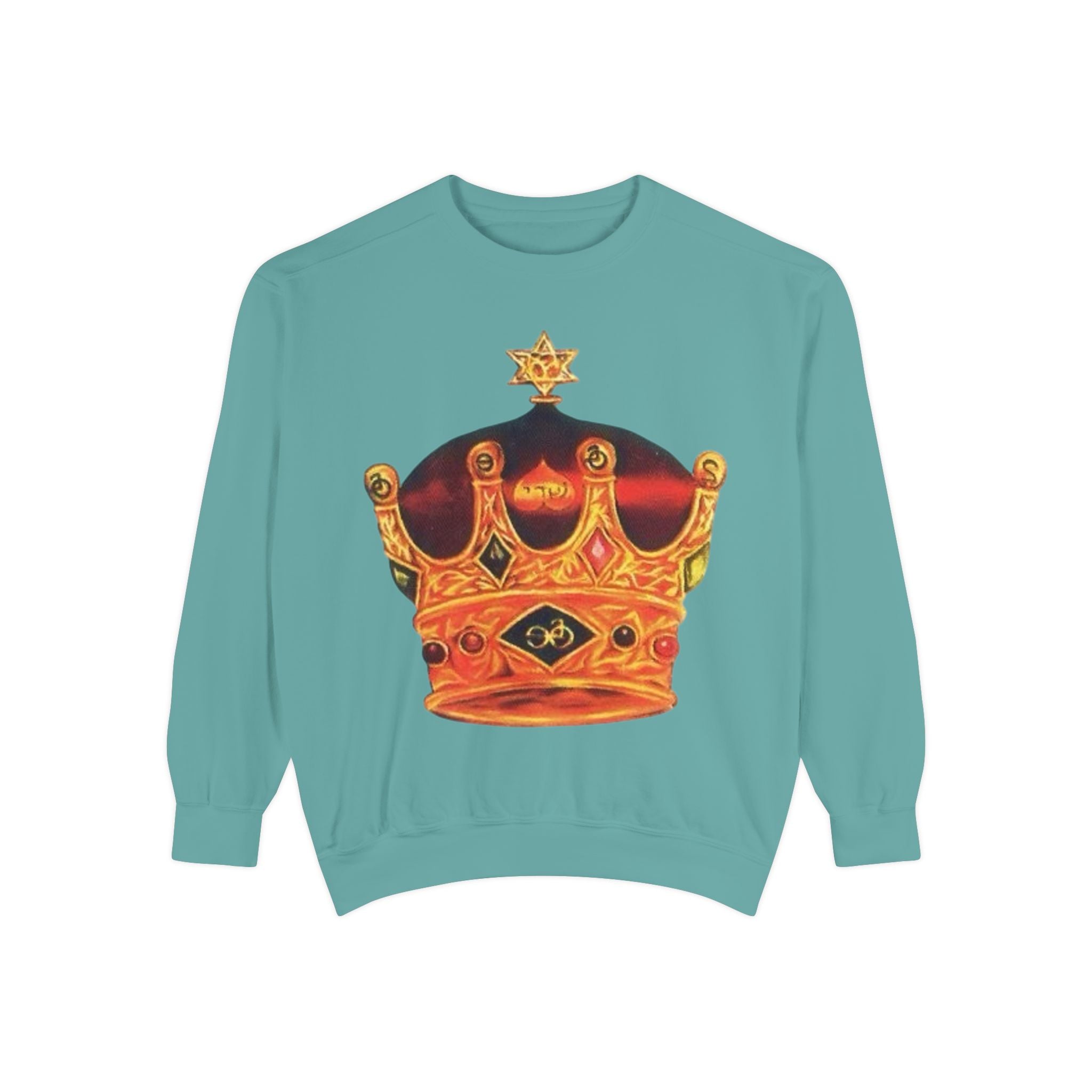 Crown Graphic Unisex Sweatshirt - Stylish & Comfortable