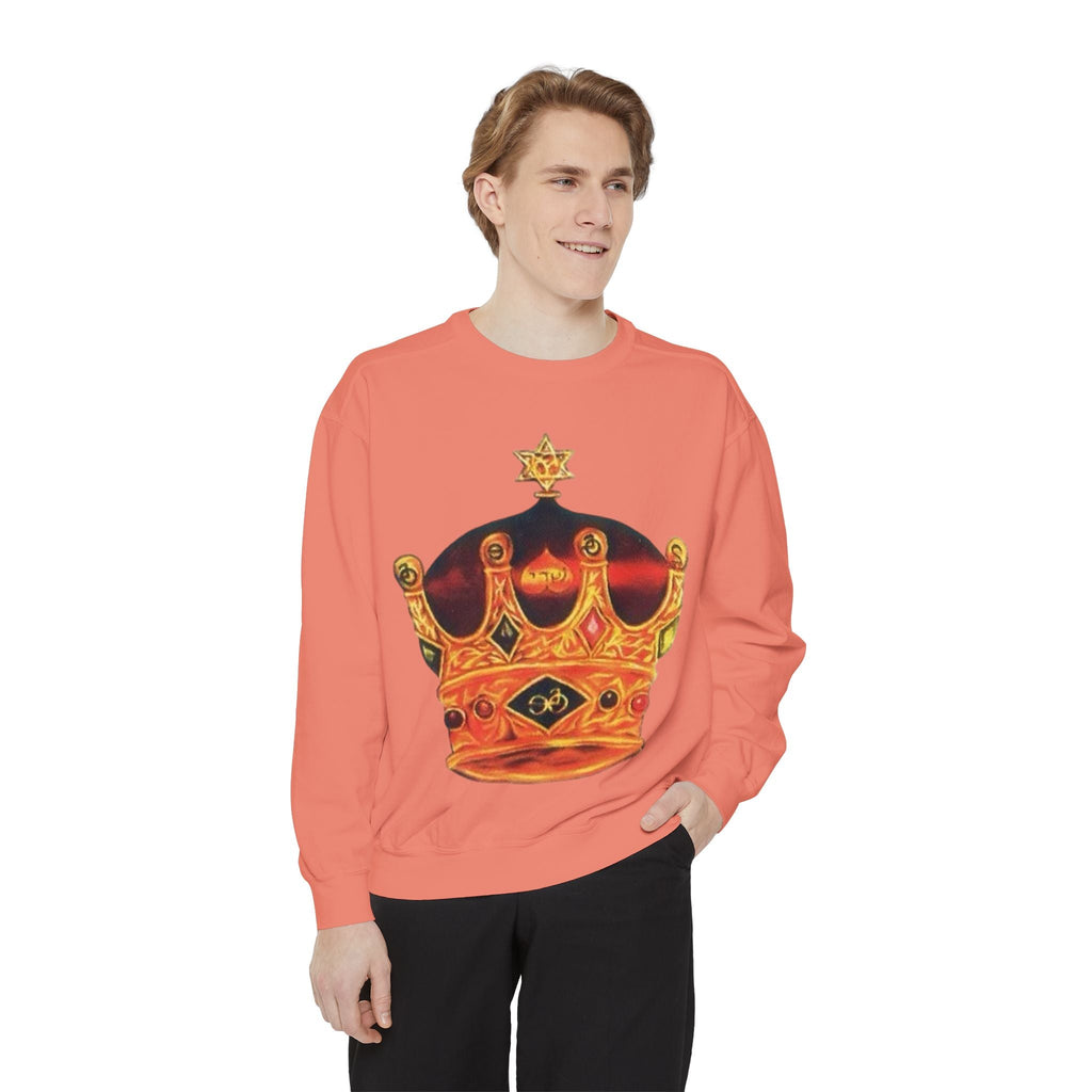 Crown Graphic Unisex Sweatshirt - Stylish & Comfortable