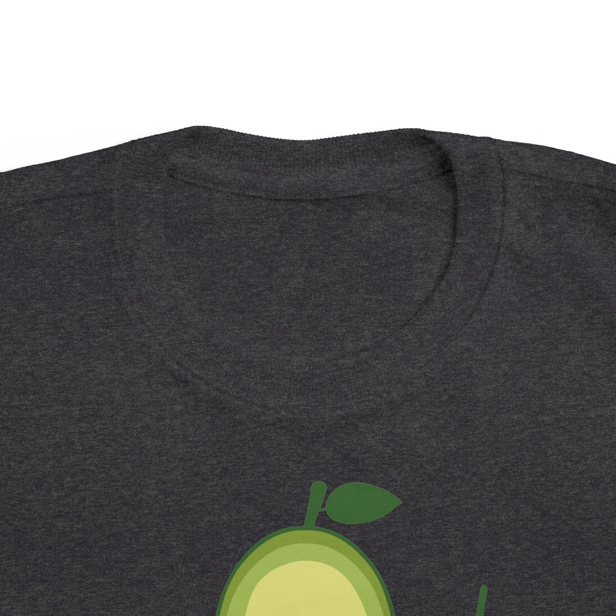Cute Vegan Toddler Tee, Playful Avocado Shirt, Kid's Eco-Friendly T-Shirt, Gift for Vegan Families, Fun Everyday Wear