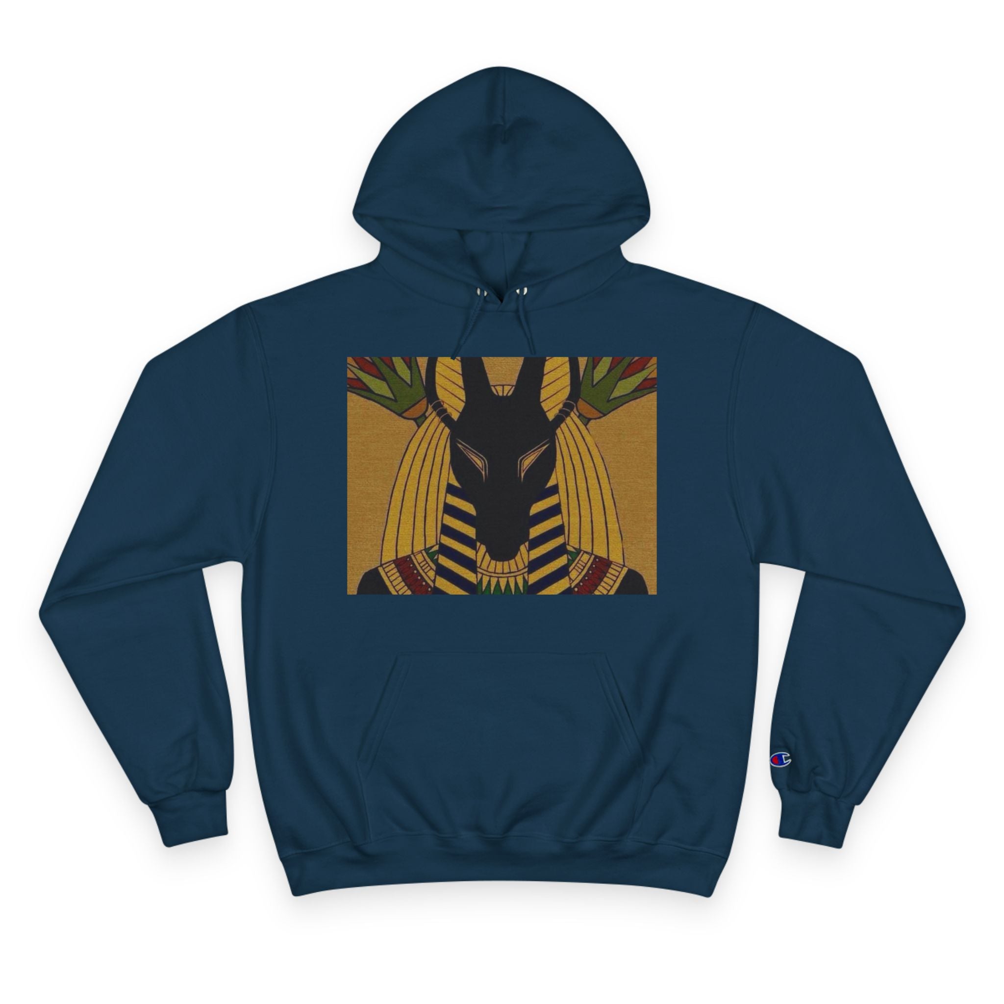 Egyptian-Ankh Champion Hoodie, Vintage Style, Unisex Sweatshirt for Gift, Casual Wear, Festival, Streetwear