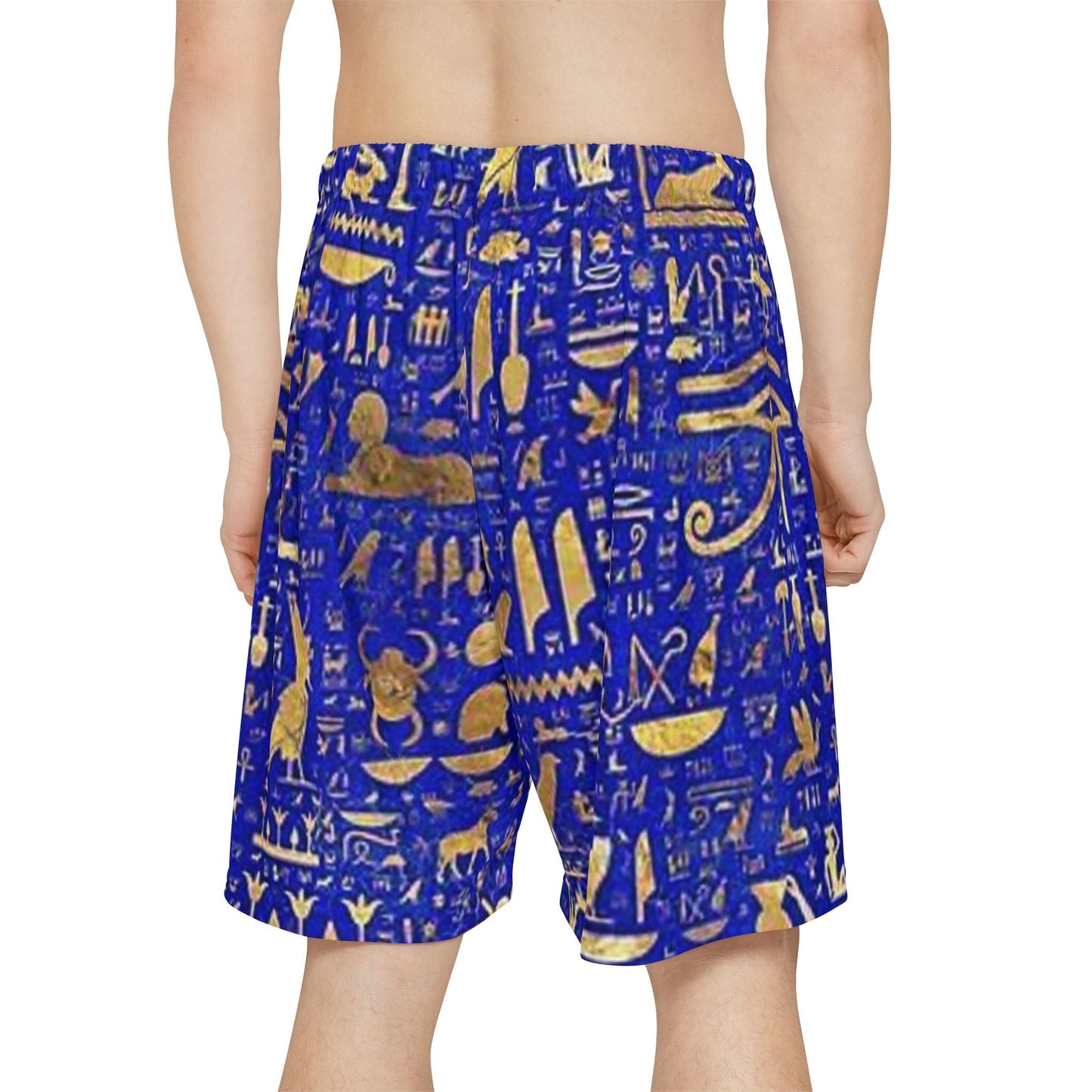 Egyptian Hieroglyphs Men's Sports Shorts - Stylish & Comfortable Athletic Wear