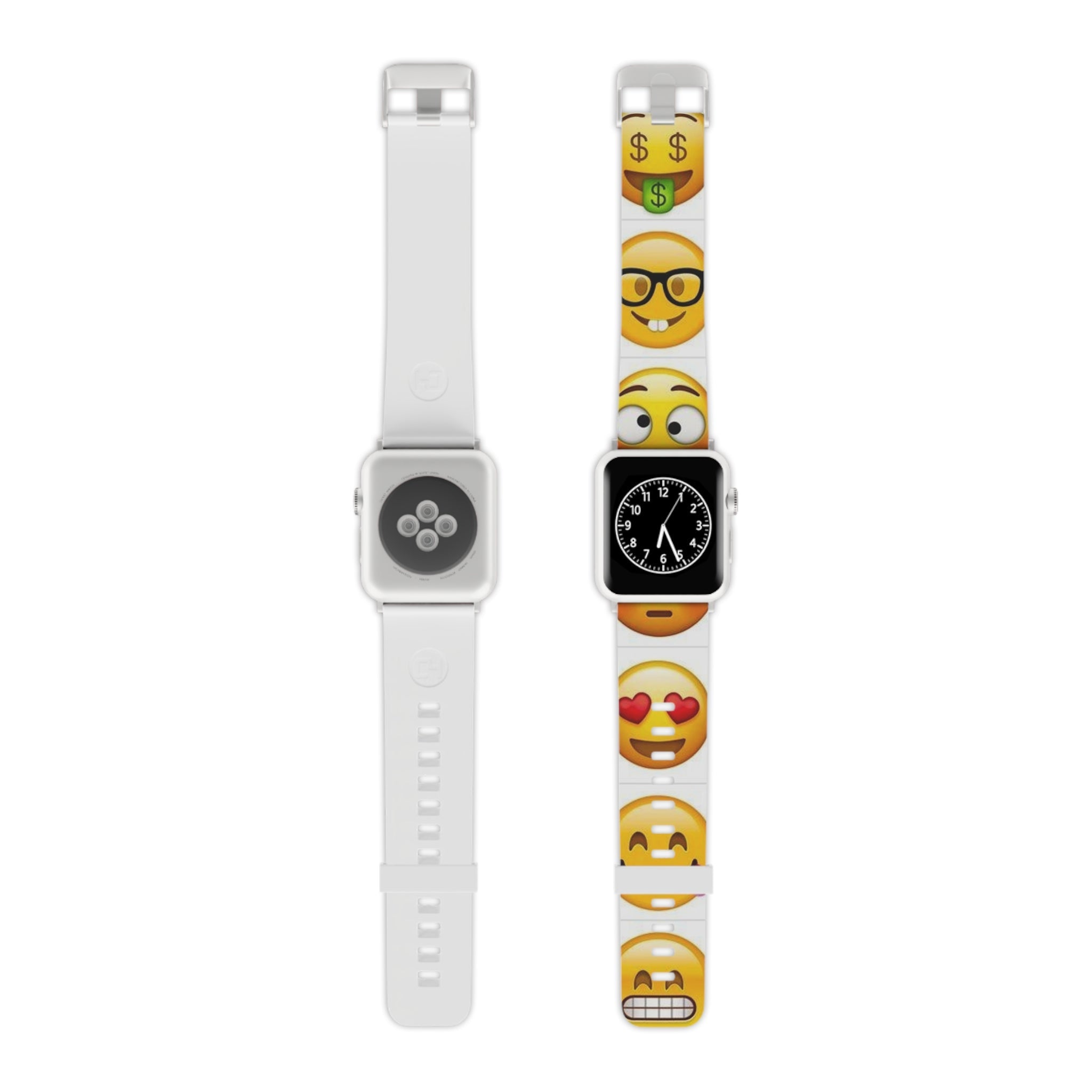 Emoji Watch Band for Apple Watch - Fun & Stylish, Perfect Gift for All Occasions, Trendy Accessory, Wonderful Birthday Present, Holiday