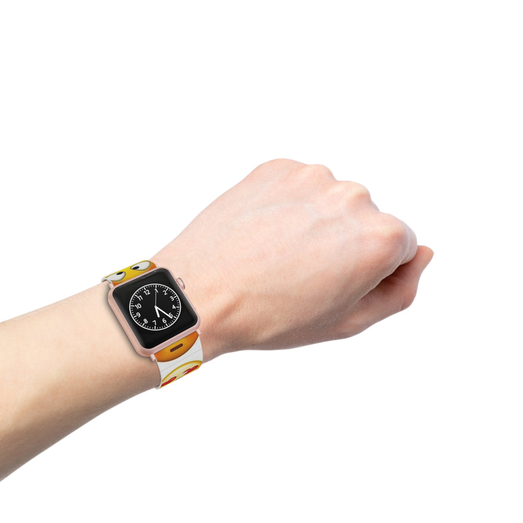 Emoji Watch Band for Apple Watch - Fun & Stylish, Perfect Gift for All Occasions, Trendy Accessory, Wonderful Birthday Present, Holiday