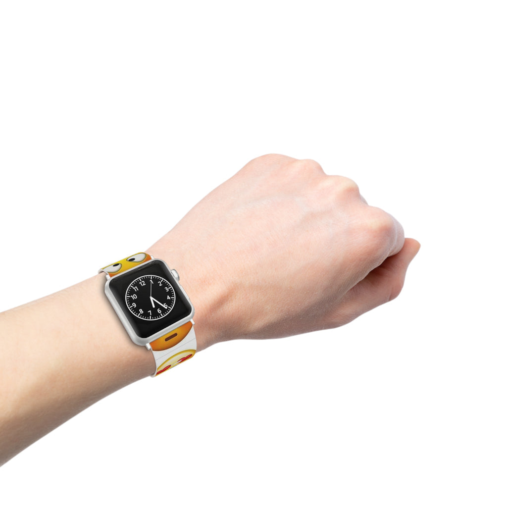 Emoji Watch Band for Apple Watch - Fun & Stylish, Perfect Gift for All Occasions, Trendy Accessory, Wonderful Birthday Present, Holiday