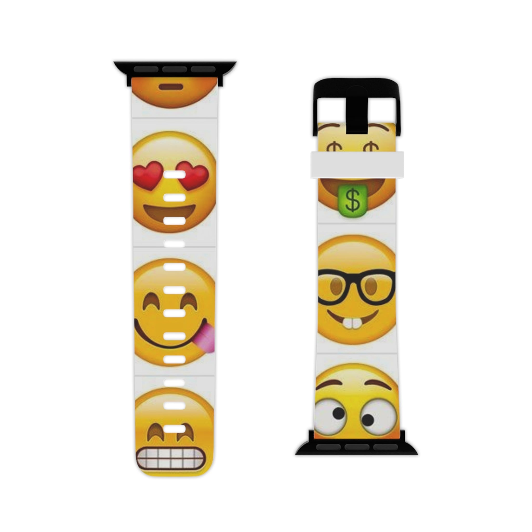 Emoji Watch Band for Apple Watch - Fun & Stylish, Perfect Gift for All Occasions, Trendy Accessory, Wonderful Birthday Present, Holiday