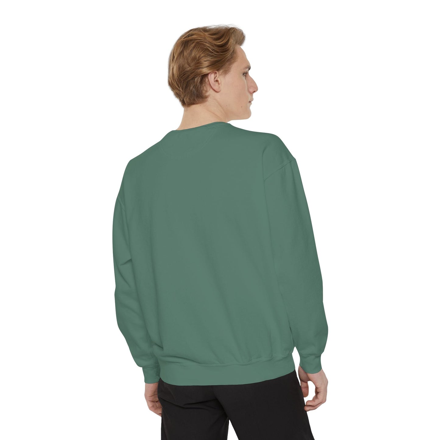 Evolve or Repeat Sweatshirt - Unisex Garment-Dyed Apparel for Growth and Transformation