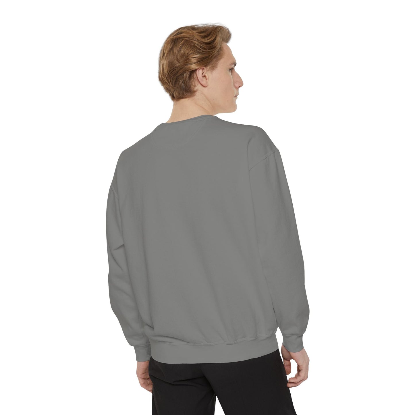 Evolve or Repeat Sweatshirt - Unisex Garment-Dyed Apparel for Growth and Transformation