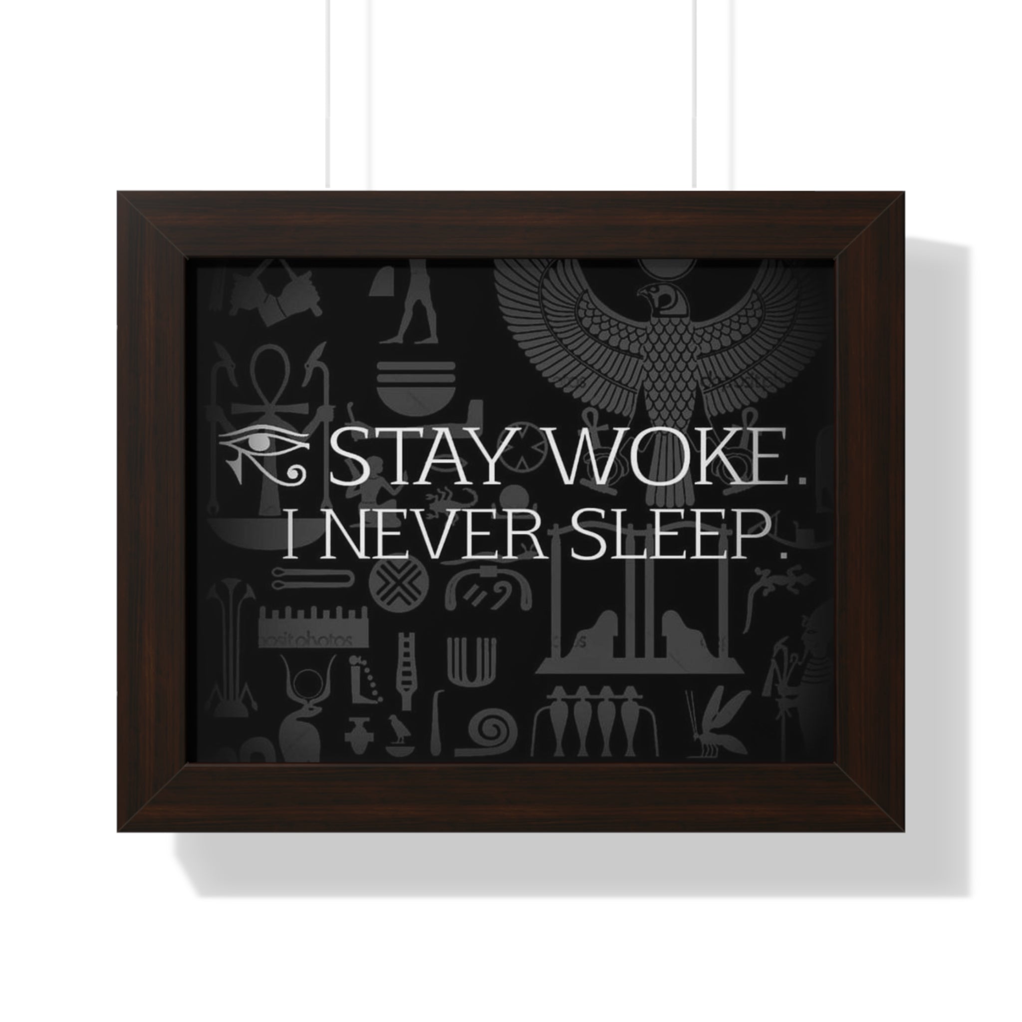 Framed Horizontal Poster