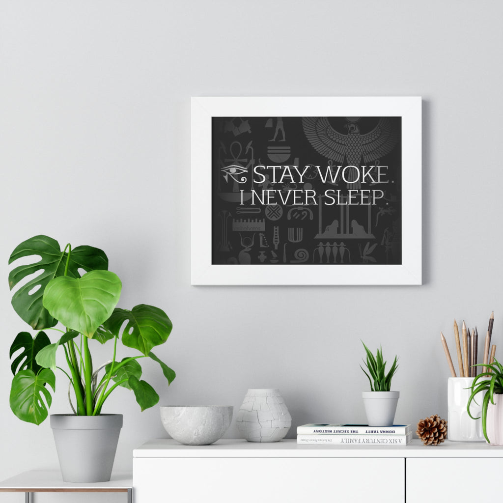 Framed Horizontal Poster