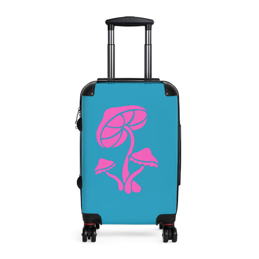 Funky Floral Suitcase, Luggage for Travel, Stylish Carry-On, Unique Travel Gift, Summer Vacation Essentials, Cute Personalized Luggage