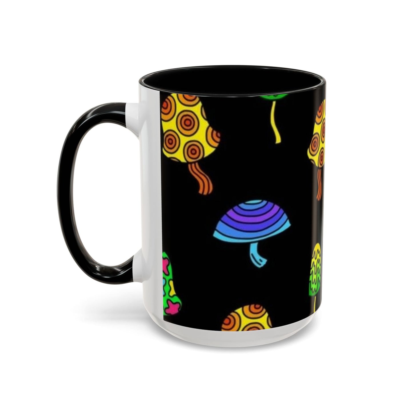 Funky Mushroom Coffee Mug – 11/15oz