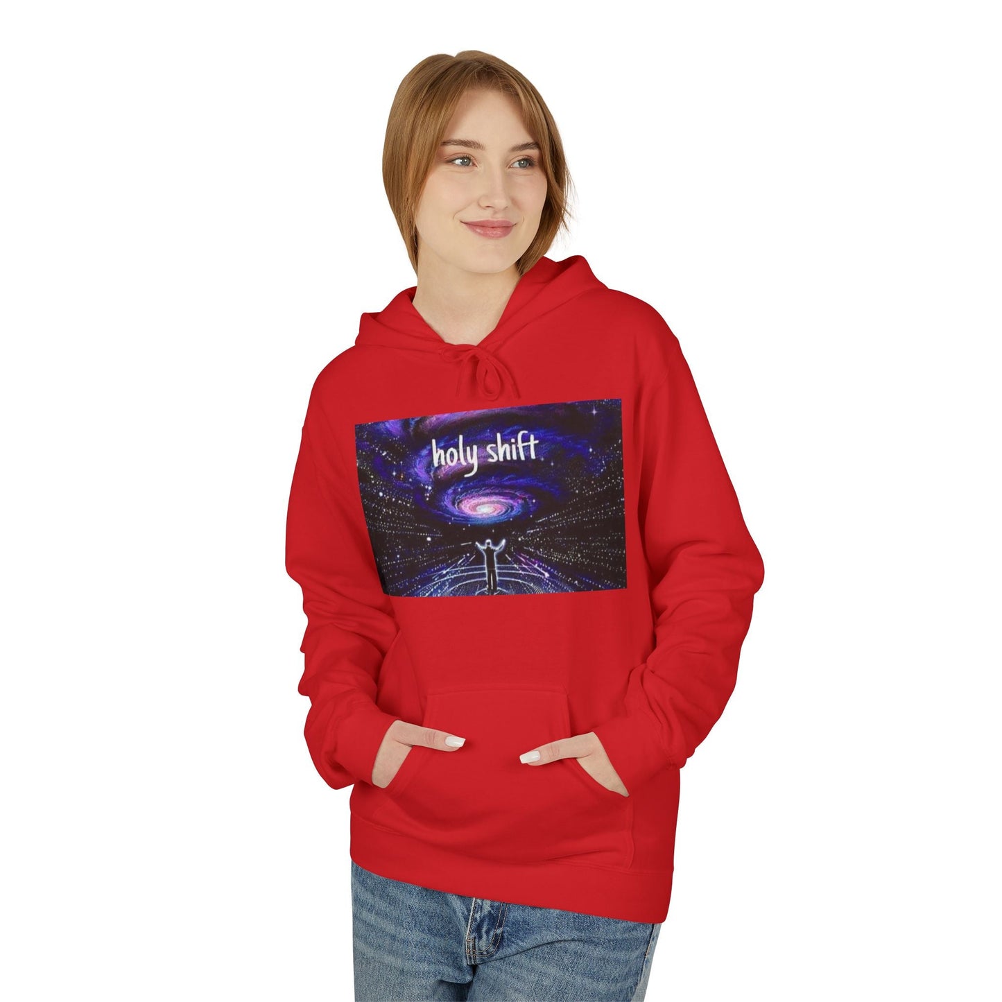 Holy Shift Graphic Hoodie - Unisex Midweight Fleece