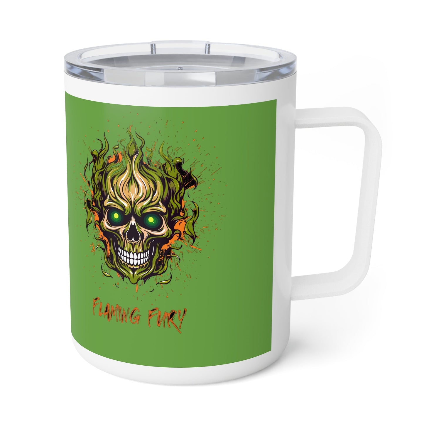 Insulated skull coffee Mug, 10oz