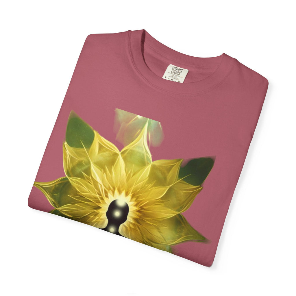 Mindful Meditation T-Shirt | Spiritual Garment-Dyed Tee for Yoga Lovers, Gift for Wellness Enthusiasts, Perfect for Birthdays, Mindfulness