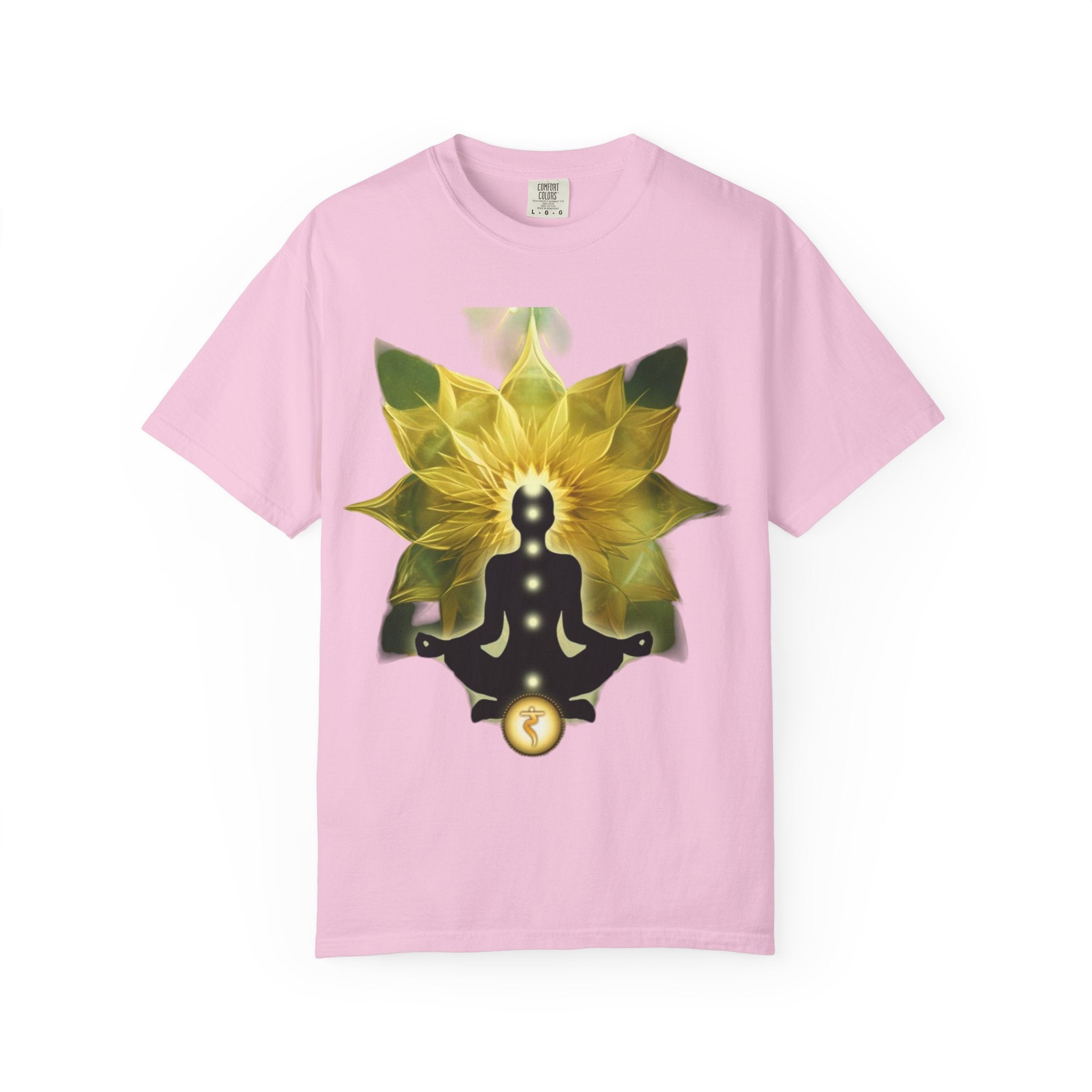 Mindful Meditation T-Shirt | Spiritual Garment-Dyed Tee for Yoga Lovers, Gift for Wellness Enthusiasts, Perfect for Birthdays, Mindfulness