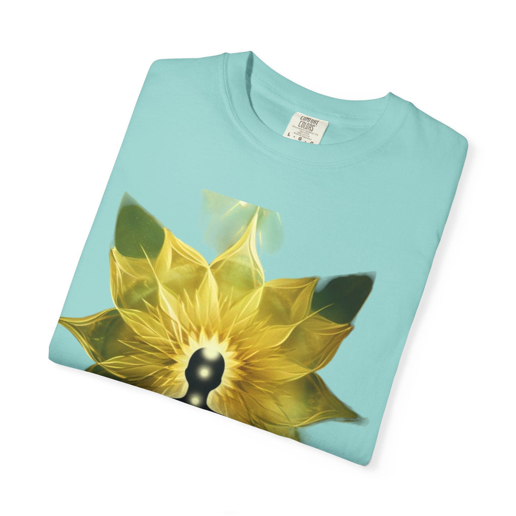 Mindful Meditation T-Shirt | Spiritual Garment-Dyed Tee for Yoga Lovers, Gift for Wellness Enthusiasts, Perfect for Birthdays, Mindfulness