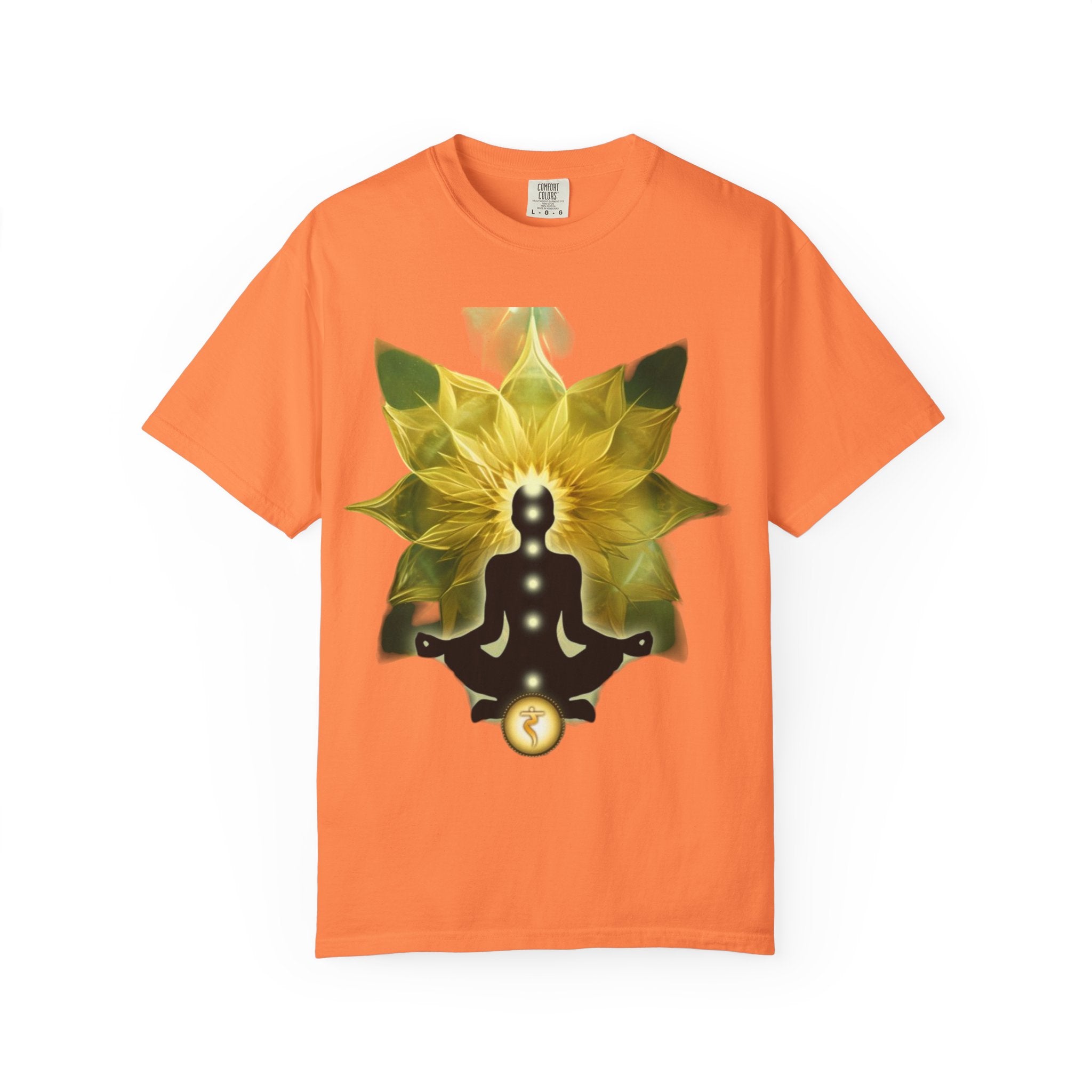 Mindful Meditation T-Shirt | Spiritual Garment-Dyed Tee for Yoga Lovers, Gift for Wellness Enthusiasts, Perfect for Birthdays, Mindfulness