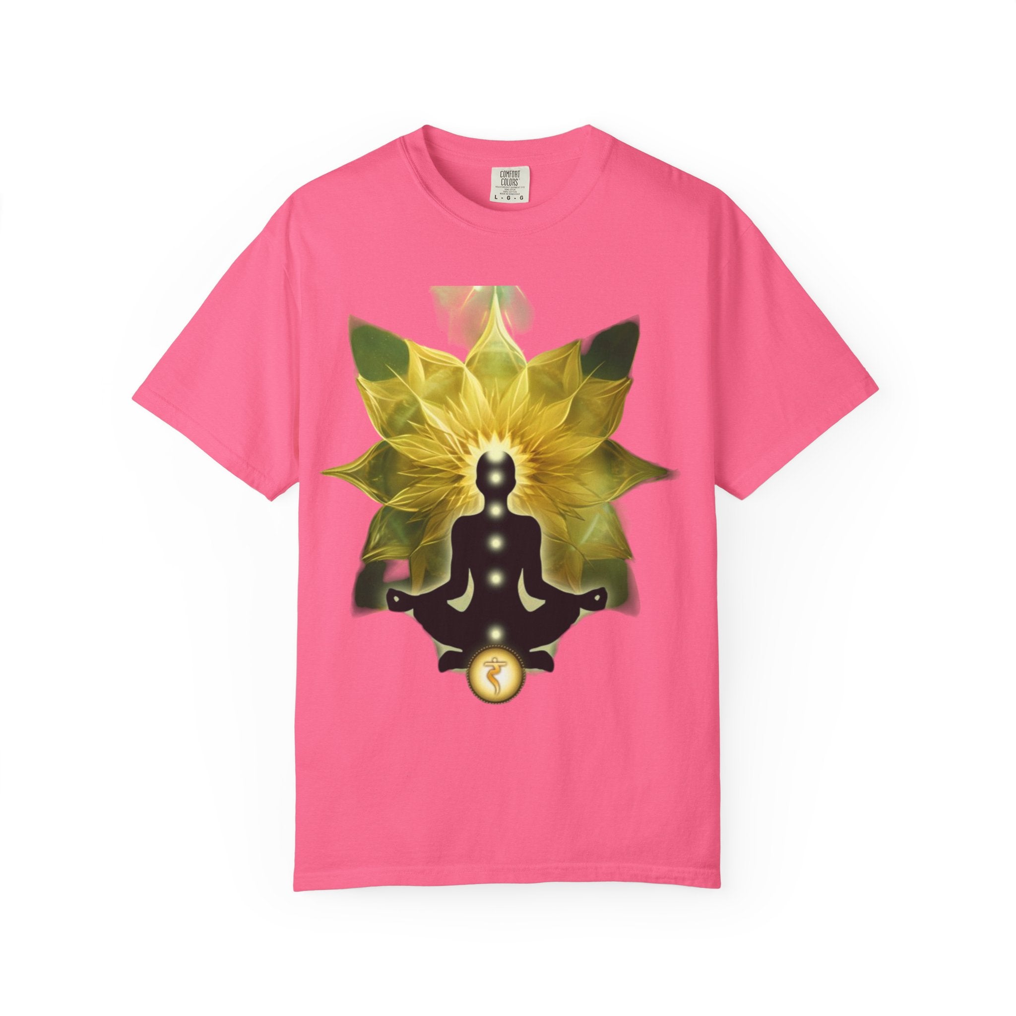 Mindful Meditation T-Shirt | Spiritual Garment-Dyed Tee for Yoga Lovers, Gift for Wellness Enthusiasts, Perfect for Birthdays, Mindfulness