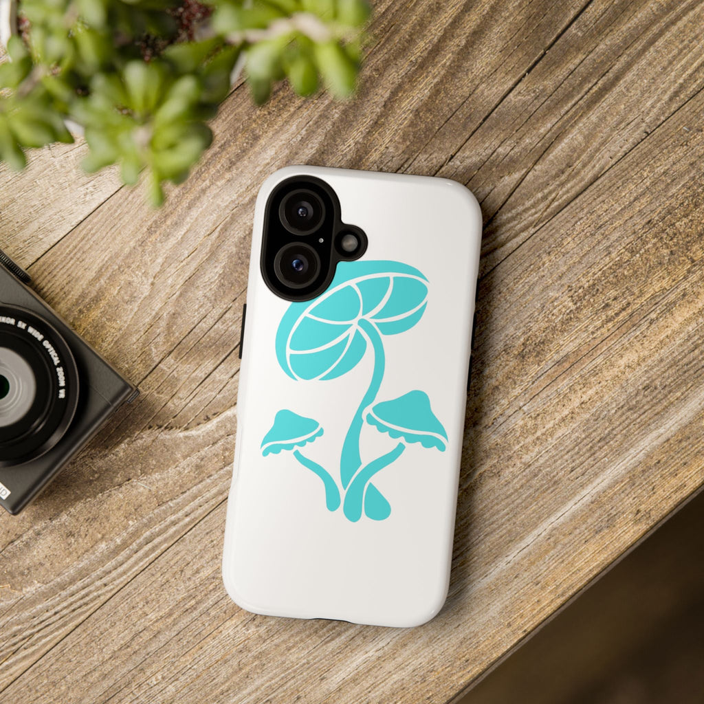 Mushroom Phone Case - Stylish Tough Cases for Nature Lovers, Spring Gifts, Cool Tech Accessory, Eco-Friendly Design