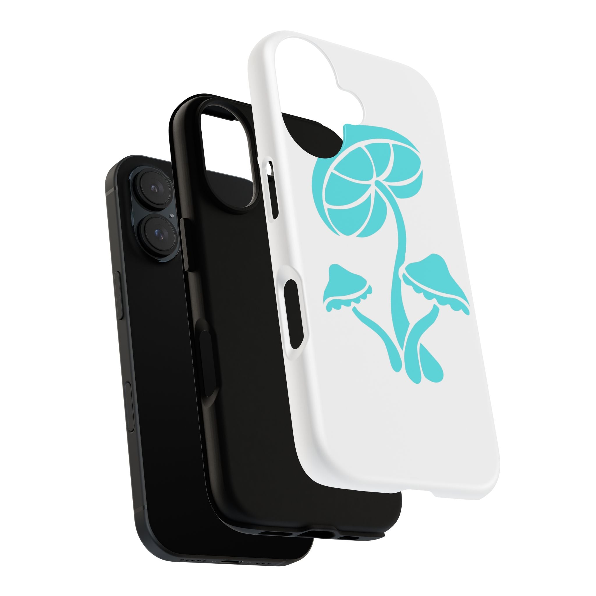 Mushroom Phone Case - Stylish Tough Cases for Nature Lovers, Spring Gifts, Cool Tech Accessory, Eco-Friendly Design