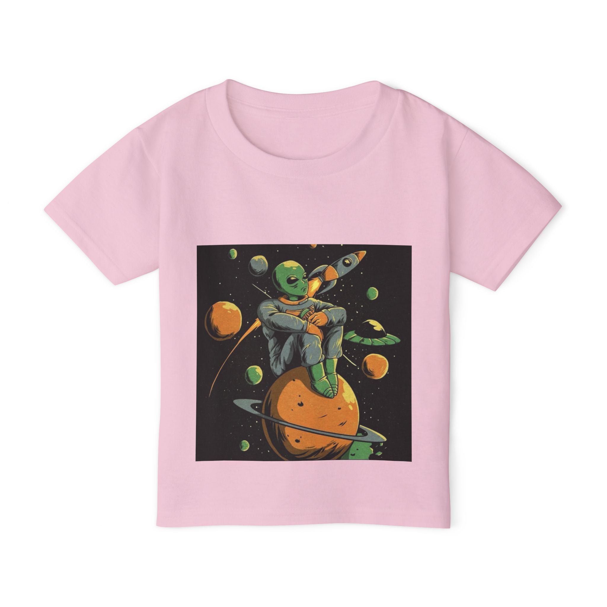Outer Space Adventure Toddler T-Shirt | Cute Alien Graphic Tee