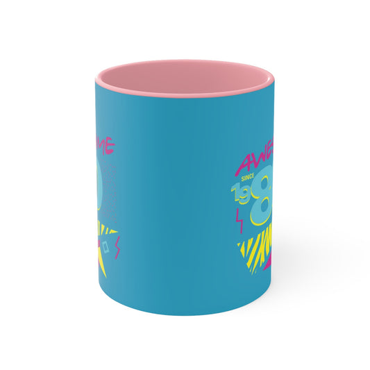 Retro coffee mug- Awesome Since 1980