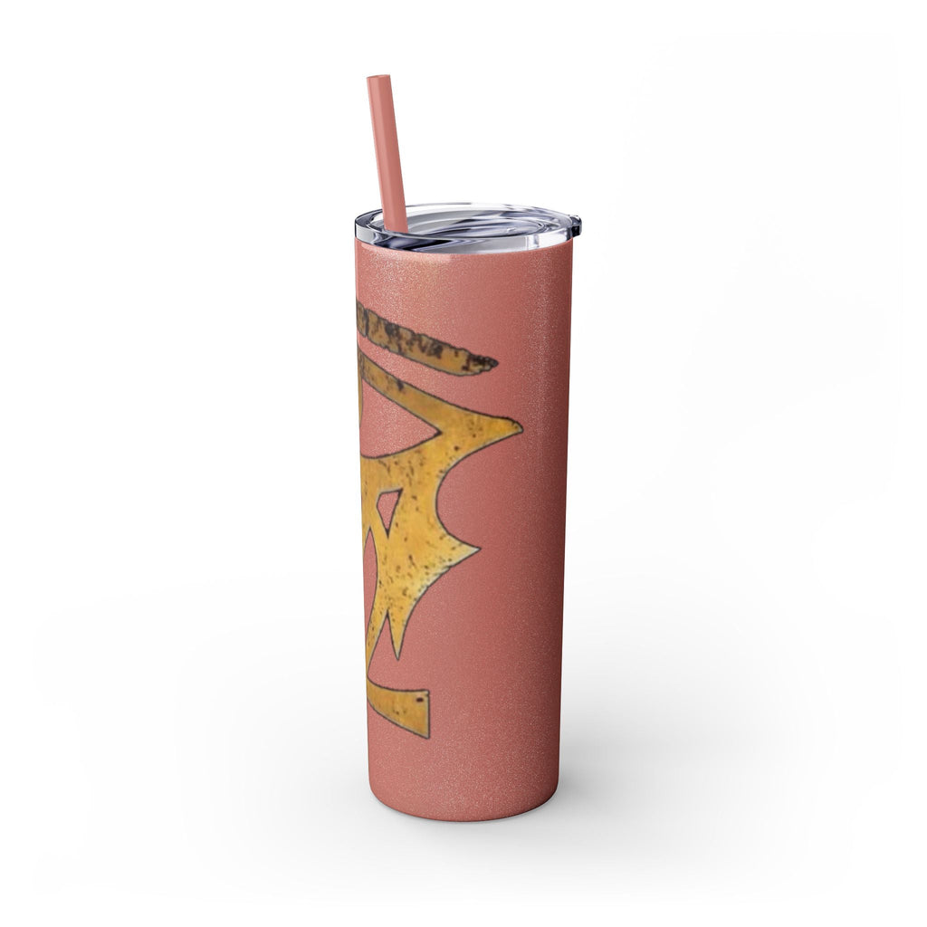 Skinny Tumbler with Straw, 20oz