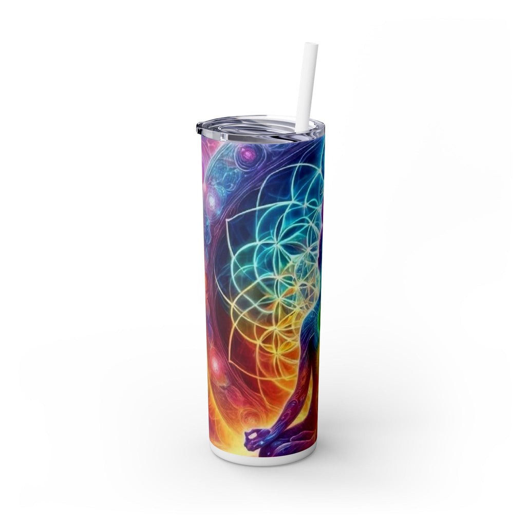 Skinny Tumbler with Straw, 20oz