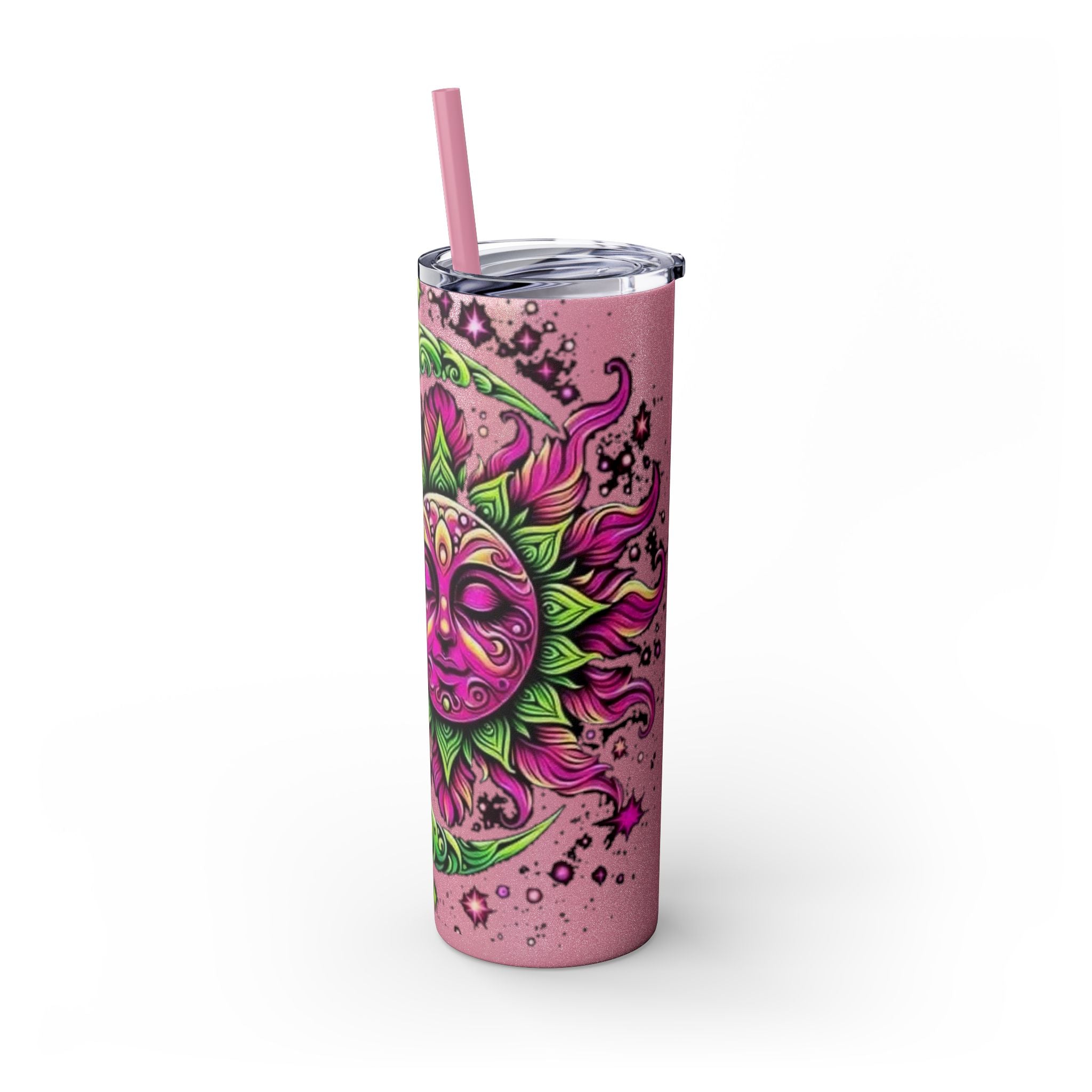 Skinny Tumbler with Straw, 20oz