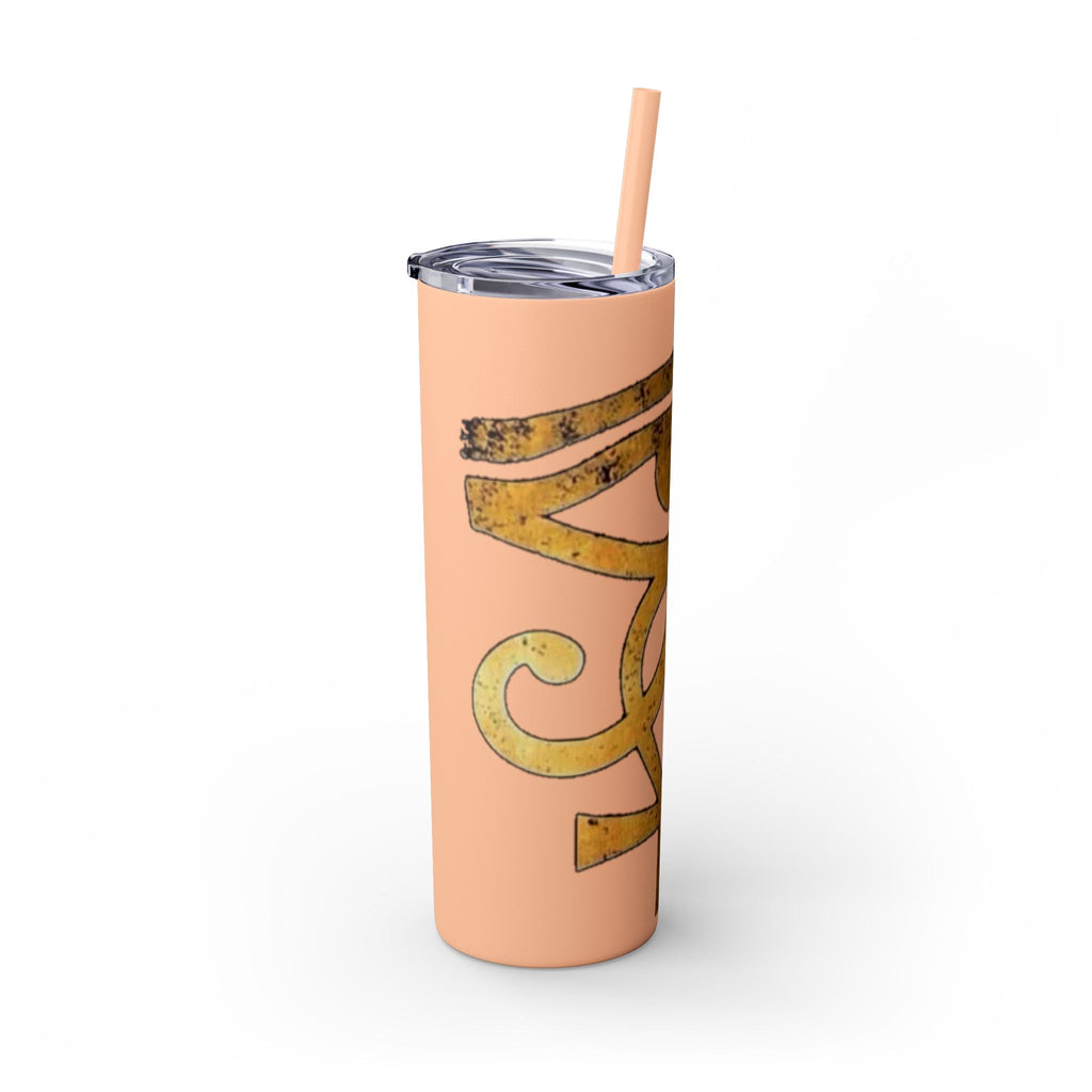 Skinny Tumbler with Straw, 20oz