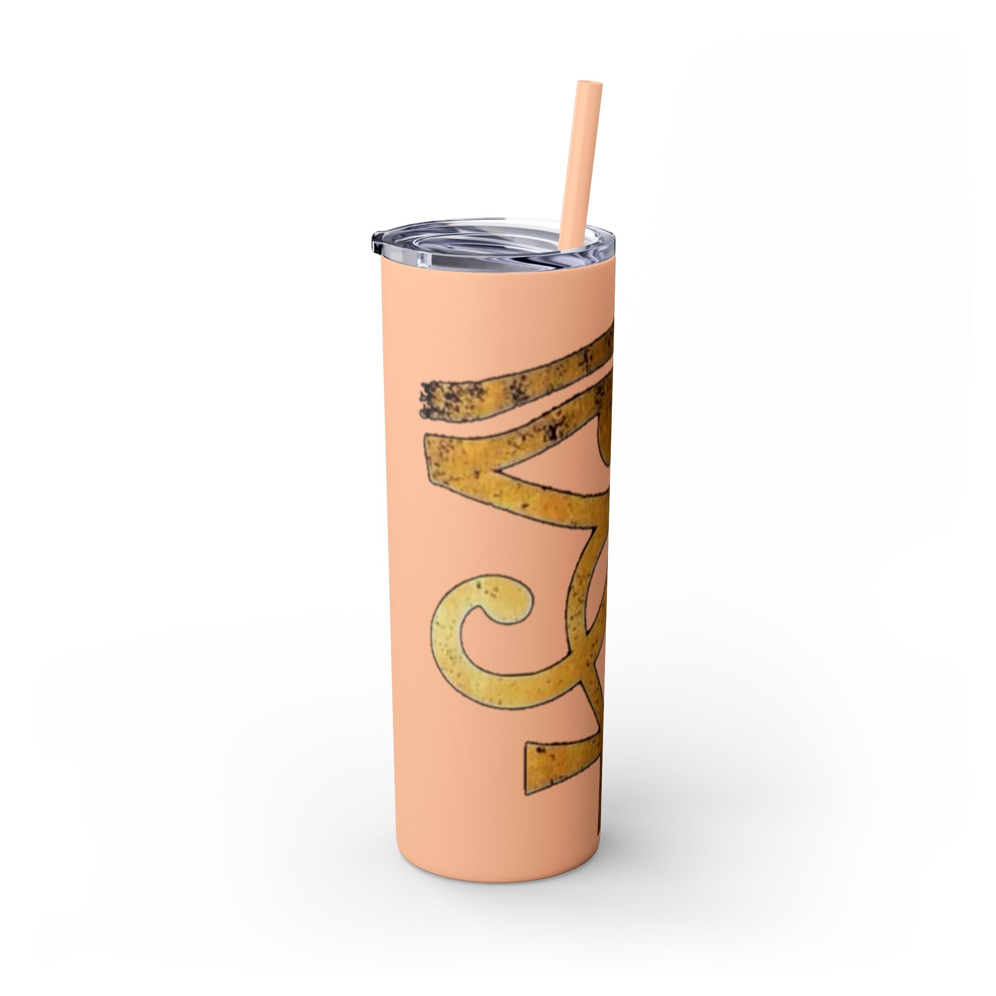 Skinny Tumbler with Straw, 20oz