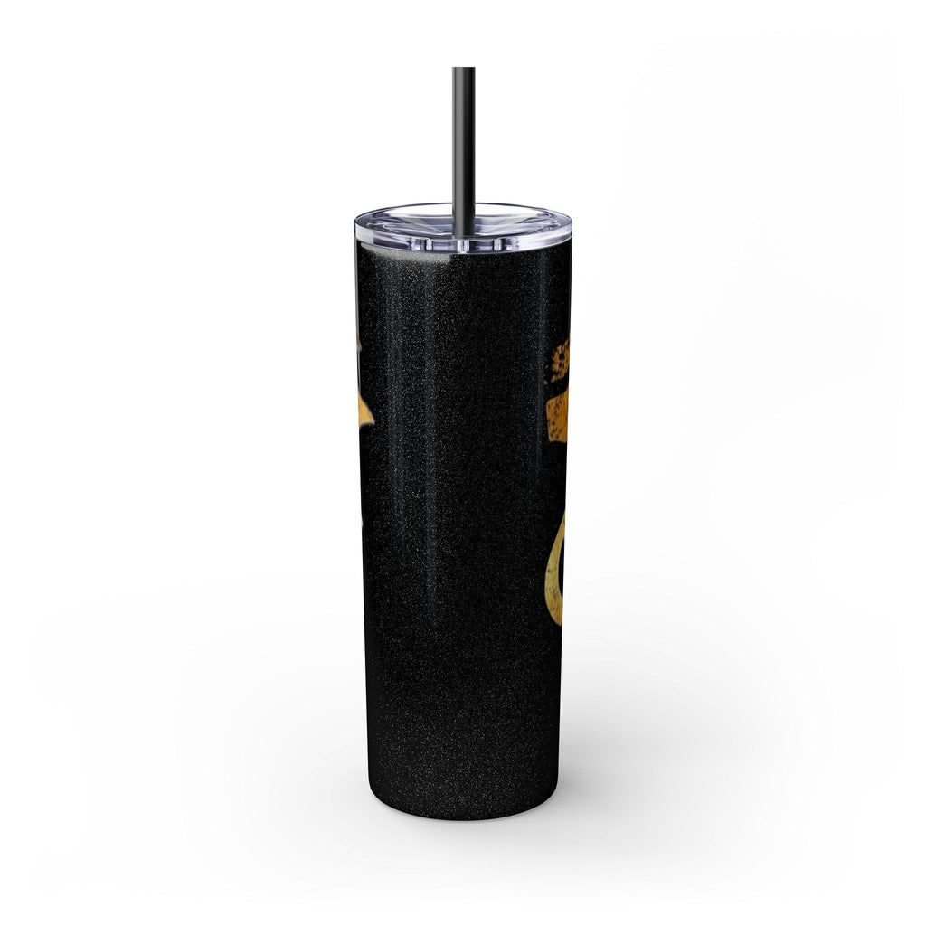 Skinny Tumbler with Straw, 20oz