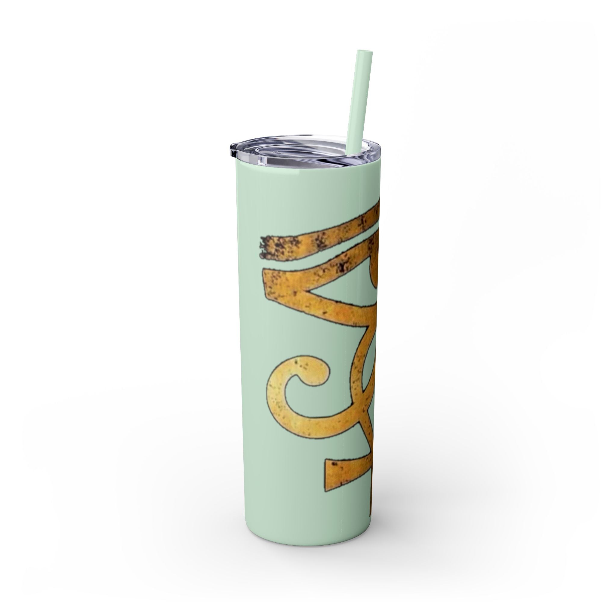 Skinny Tumbler with Straw, 20oz