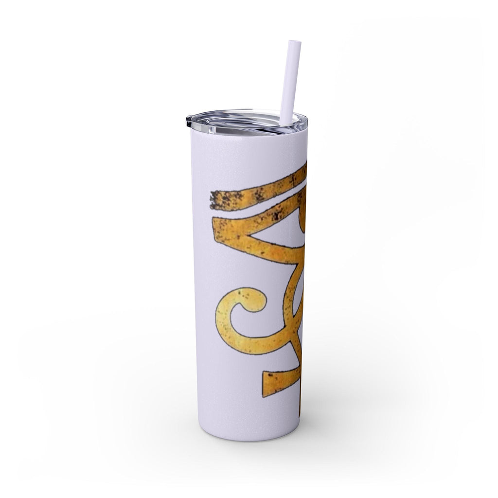 Skinny Tumbler with Straw, 20oz