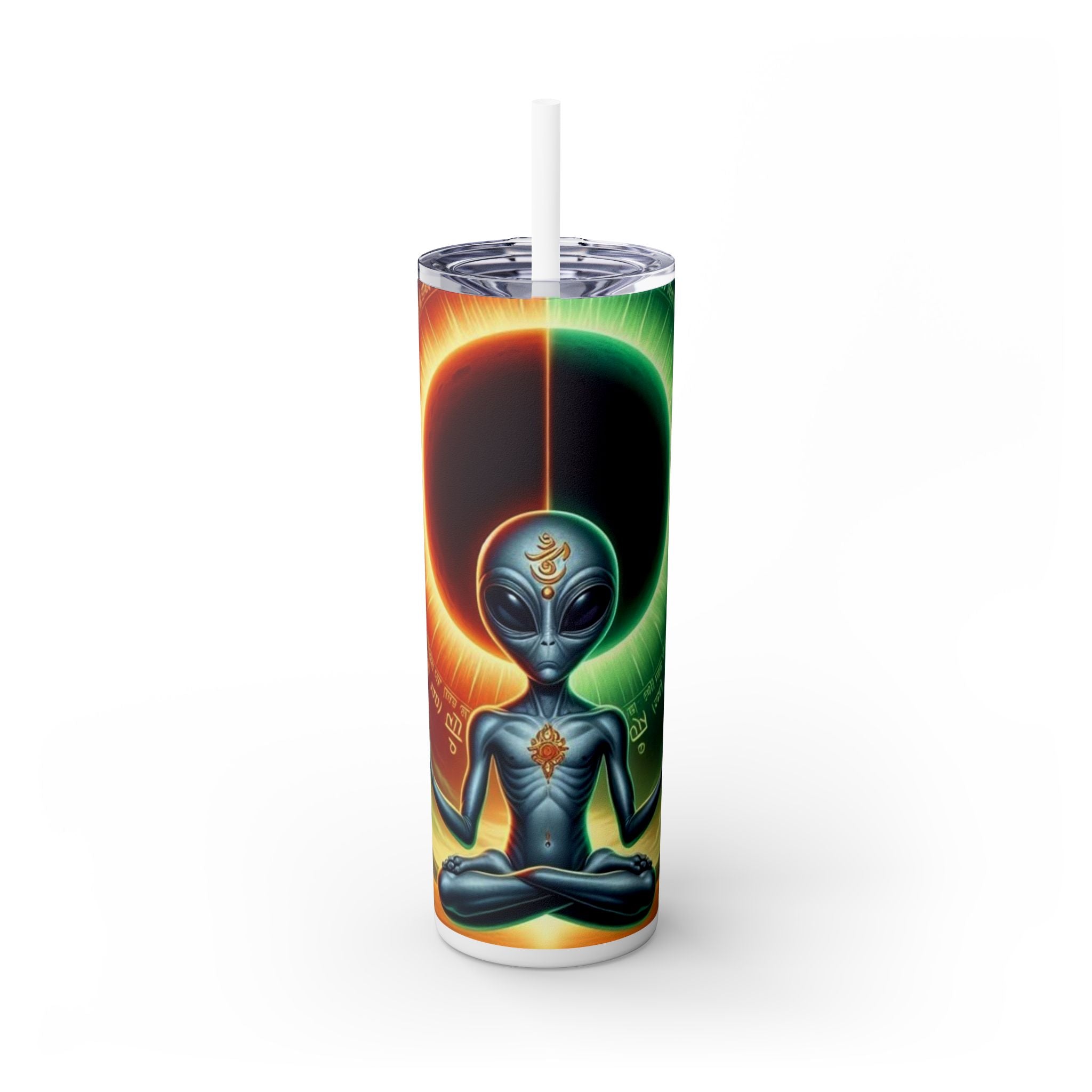 Skinny Tumbler with Straw, 20oz