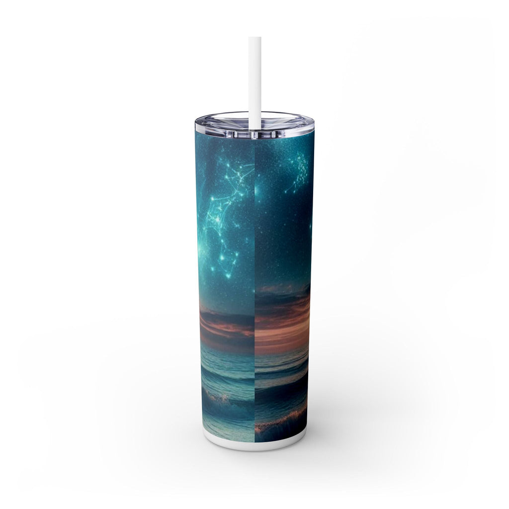 Skinny Tumbler with Straw, 20oz